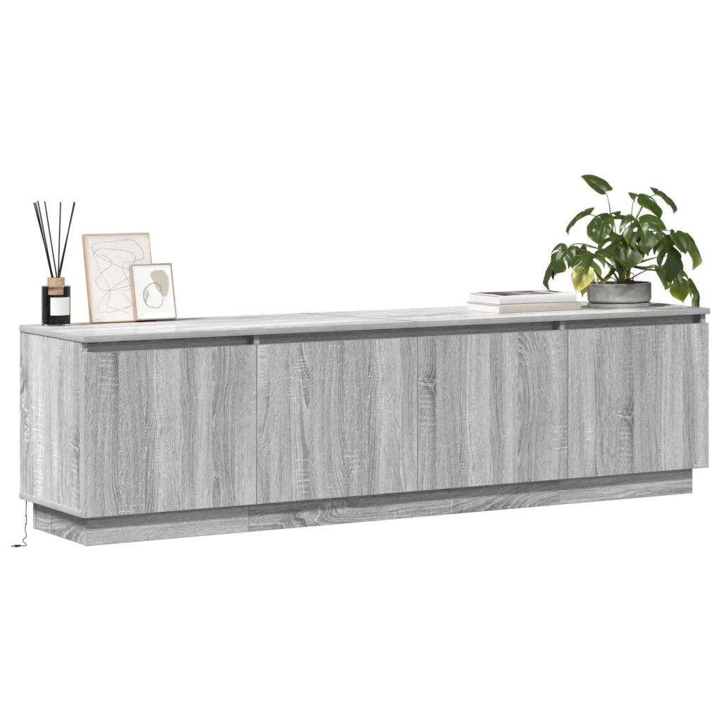 Mobile TV 180 x 38 x 49 cm Grigio Sonoma Legno ingegnerizzato 3376149