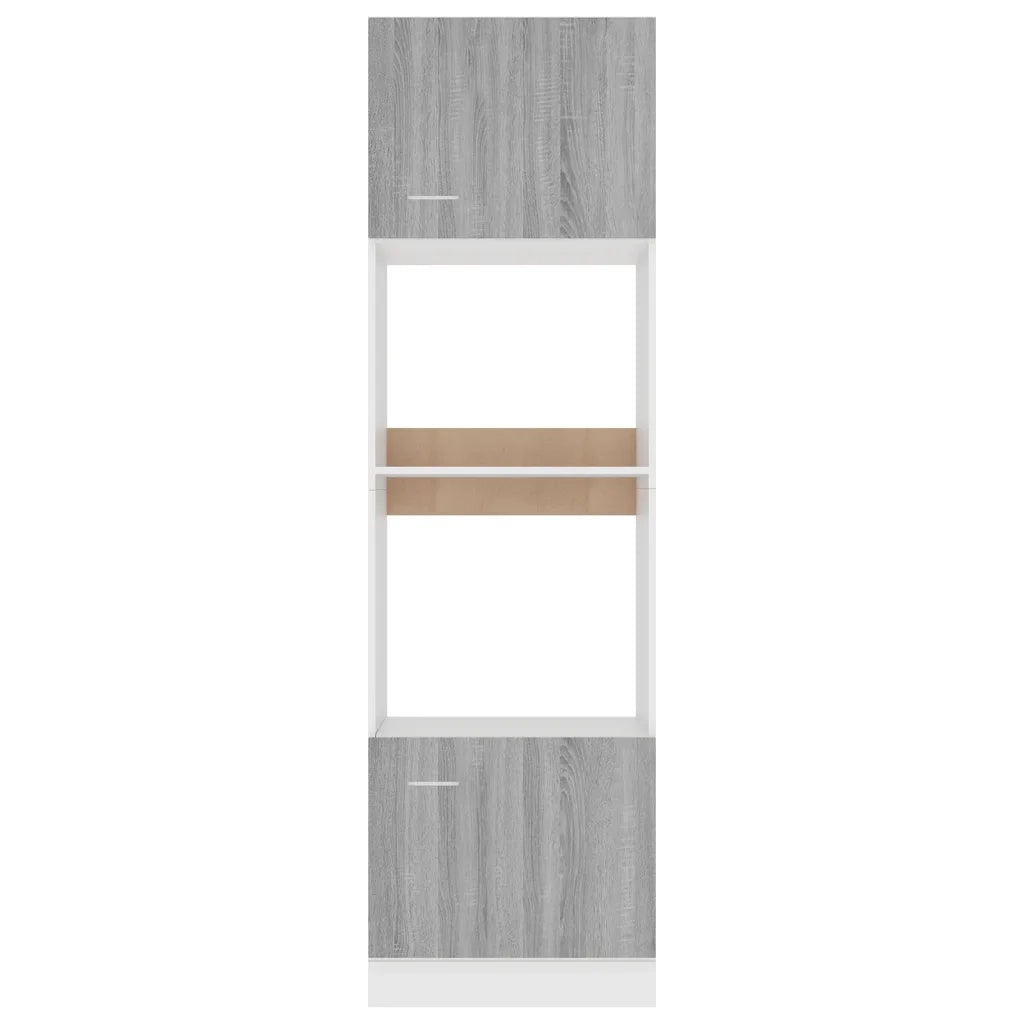 Armadio Microonde “Lyon” Grigio Sonoma 60x57x207 cm