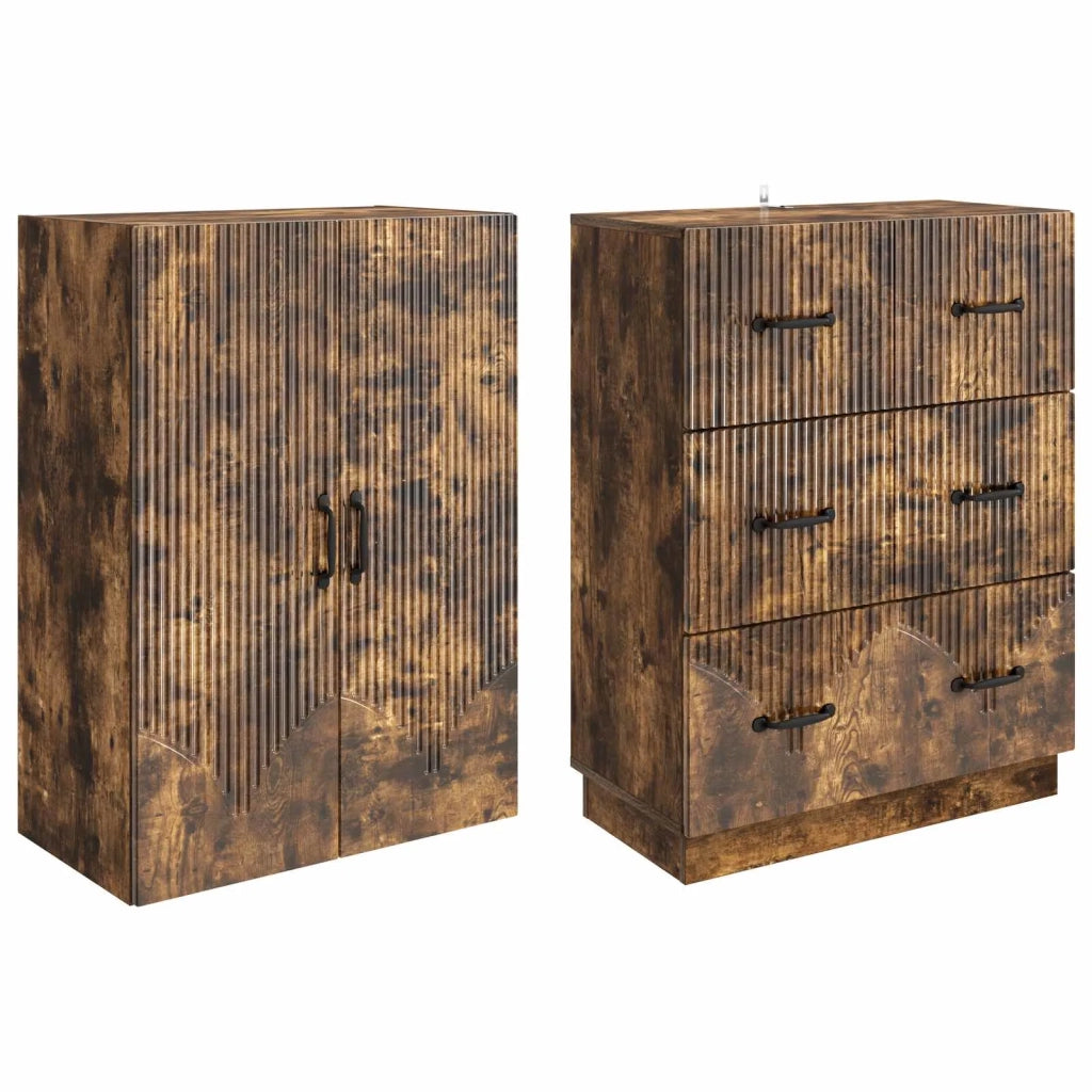 Set di armadi 2 pz 66 x 34,5 x 87 cm Legno ingegnerizzato 3416804