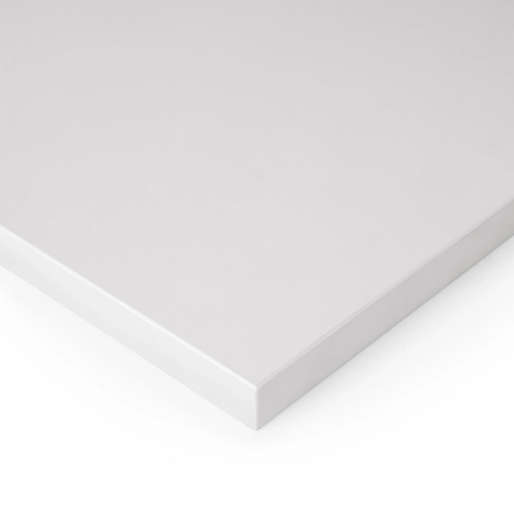 Piano D’Appoggio per Scaffali 600x200 mm in Legno Emuca Bianco