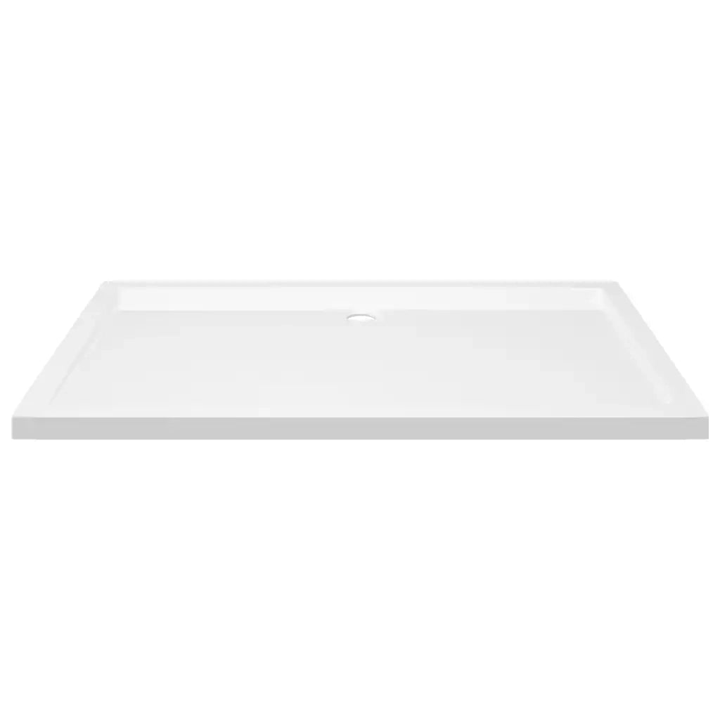 Piatto Doccia in ABS Rettangolare Bianco 70x120 cm