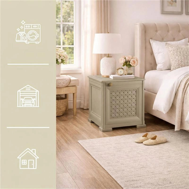 MOBILE 1 MODULO TALPA 40X43X46 CM CON ANTA TRAFORATA – CONTENITORE COMPATTO SALVASPAZIO PER ZONA LIVING E INGRESSO