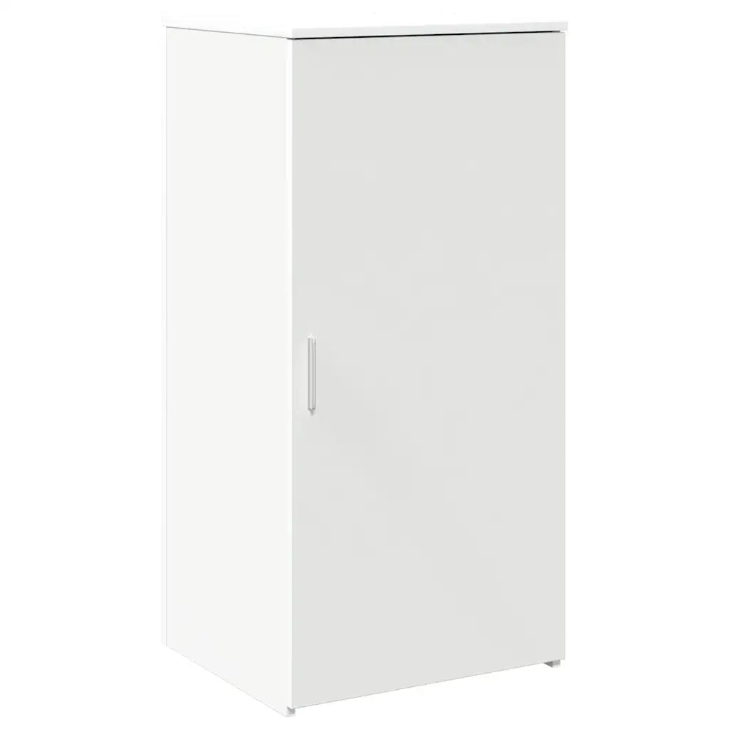 Banco Reception | Scrivania | Tavolo da Ufficio Bianco 155x50x103,5 cm in Legno Multistrato