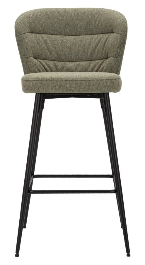 Sgabelli Bar Losanna Verde - Set di 2 Pz Eleganti cm 52x59x108