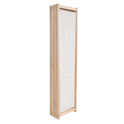 Divisorio Ambienti | Divider per stanze | Paravento a 5 Pannelli Crema 200x170x4 cm in Tessuto