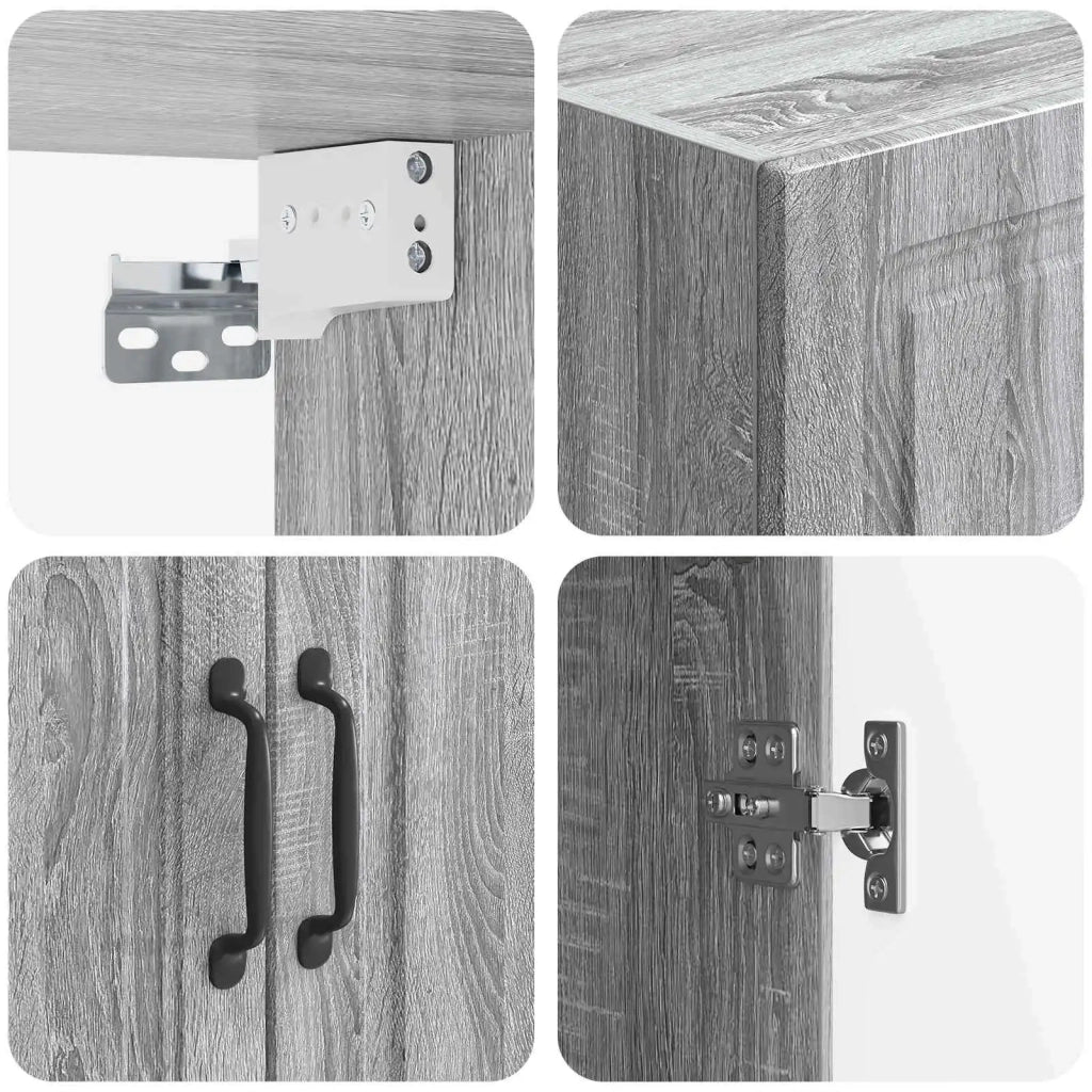 Mobiletto a muro 66 x 34,5 x 90 cm Legno ingegnerizzato 899251