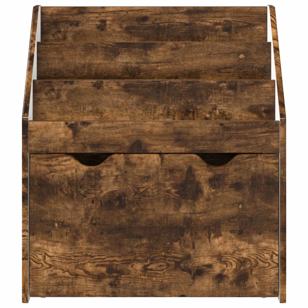 Libreria per Bambini con cassetto Rovere fumé 60 x 29,5 x 69 cm