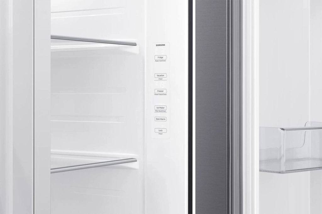 SAMSUNG RS65DG54R3S9EF Frigorifero Side by Side 635 Litri Classe E Wifi dispenser acqua con allaccio Inox