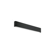 Applique Moderna Delta Metallo Nero Led 19,5W 4000K Luce Naturale