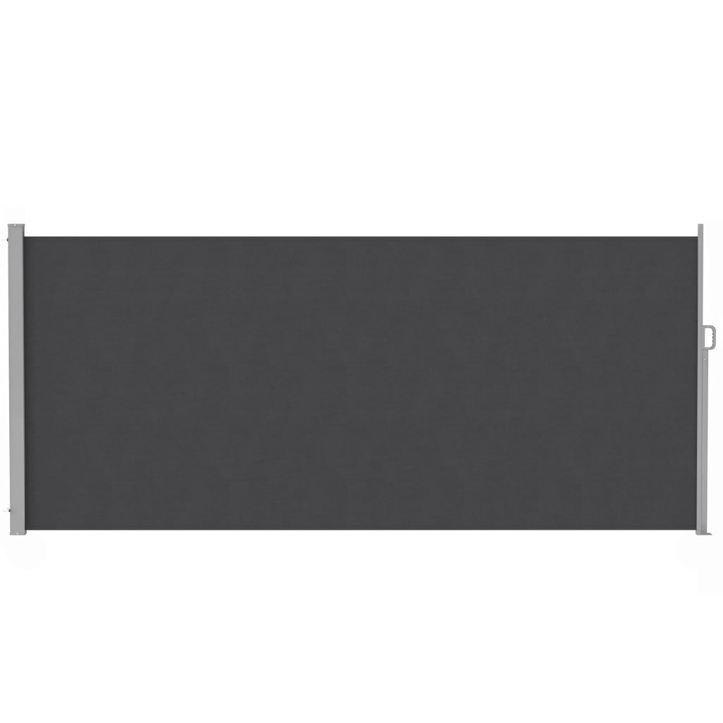Tenda da sole estraibile laterale ¨C zephmum ¨C 420x185 cm, grigio scuro