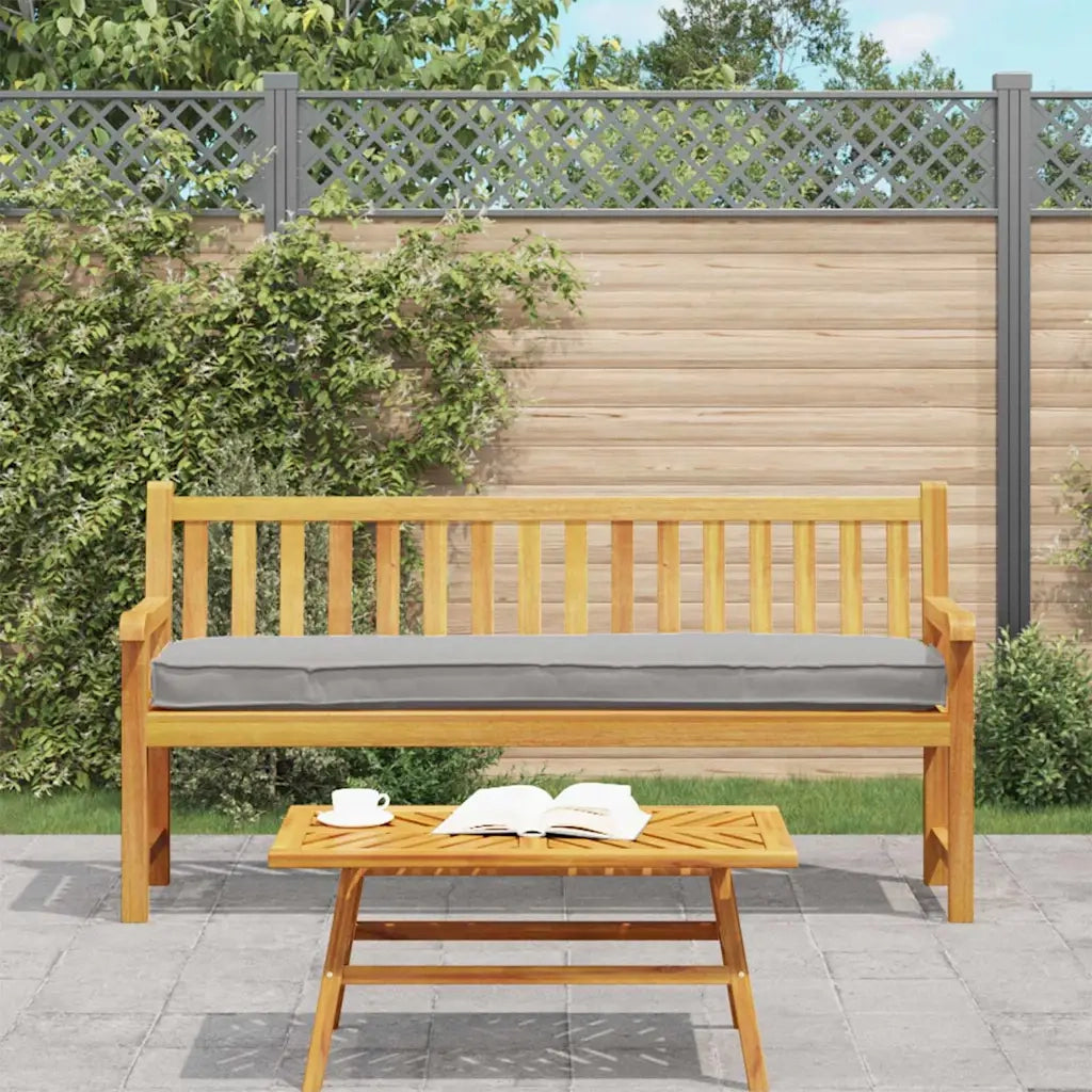 Cuscino per pallet Grigio 200 x 40 x 8 cm Tessuto Oxford 42001679