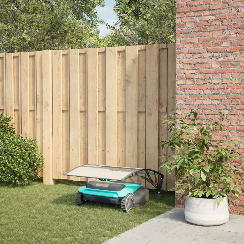 Garage per Robot Tosaerba Nero 80x101x46 cm CFW6458035