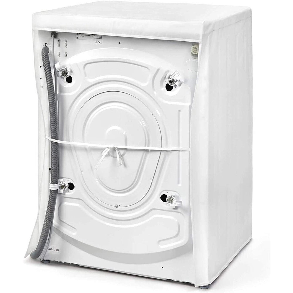 Trade Shop - Telo Copri Lavatrice Da Esterno Copertura Impermeabile Cerniera 57x62x82cm 59490 -