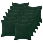 Cuscino con cuscino HEERLEN 12 pz Verde Scuro Velluto 926934