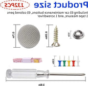Kit di riparazione di dadi universali con set di dadi, livella e chiave a croce - 132 pezzi.