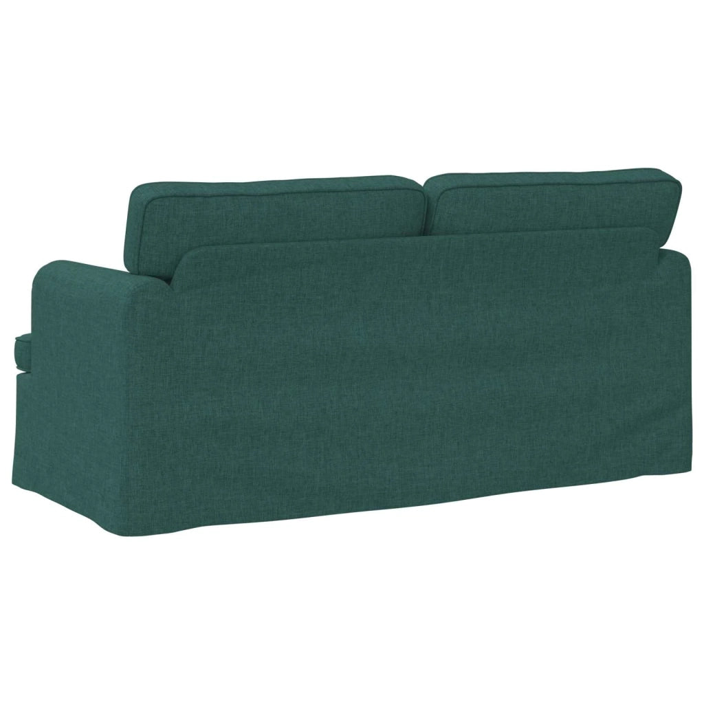 Divano Verde Scuro 162 x 80 x 85 cm Tessuto