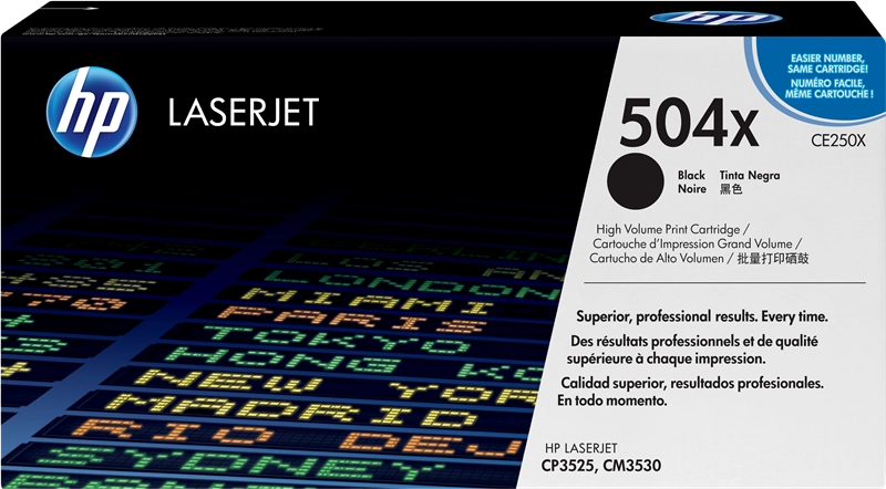 HP Cartuccia Toner originale nero ad alta capacità LaserJet 504X