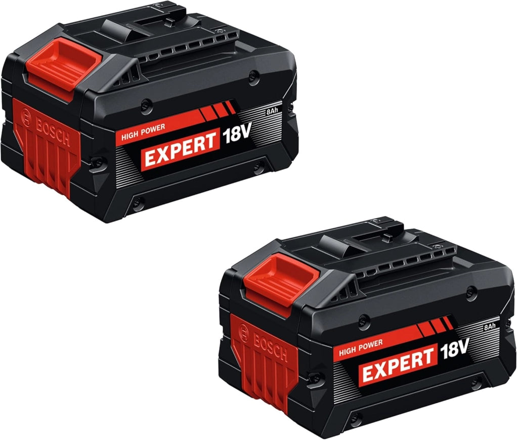 Bosch EXPERT EXBA18V-80 - Confezione da 2 batterie ad alte prestazioni