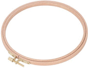 Framing per tessitura a maglia 18 cm - Anelli in legno - Legno di betulla - Quadro per tessitura - Punto di croce - Resistente allo shock - Struttura per tessitura