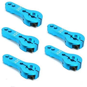 Servoarm in Alluminio 35mm - 25T - Compatibile con FUTABA GM995/GM996R - Risposta al Comando Migliorata - Incluso 5 Pezzi - Viti M3