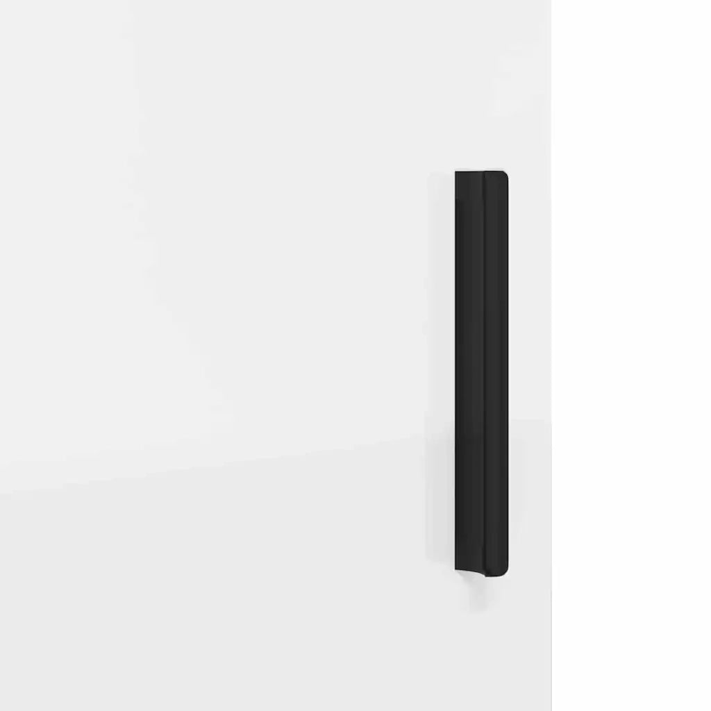 Set di mobili per il bagno con cassetto 3 pcs Bianco Lucido