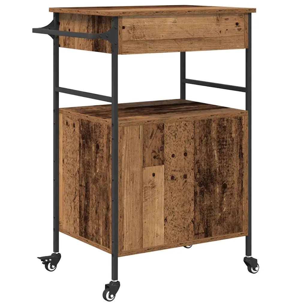 Carrello da Cucina Legno vecchio 56 x 43 x 89,5 cm CFW5267473