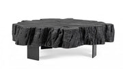 Tavolino 90x90x32h cm Keval Nero