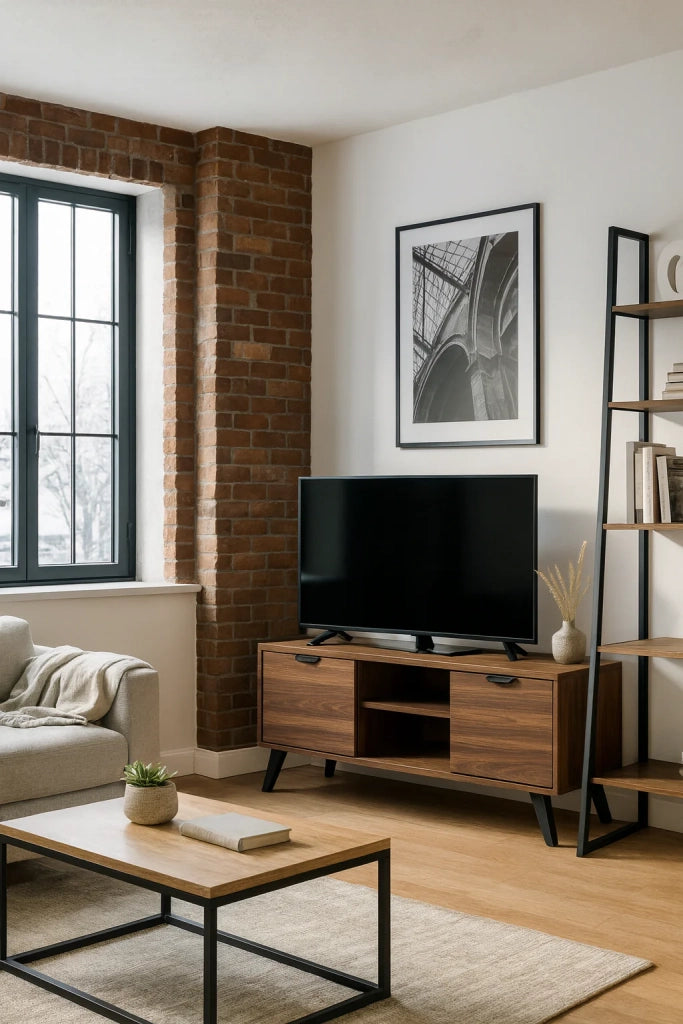 Mobilte tv Lignum 2 ante con ripiani interni | Duzzle
