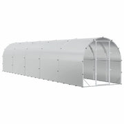 Pollaio Argento 1000 x 200 x 200 cm Acciaio zincato 3434689