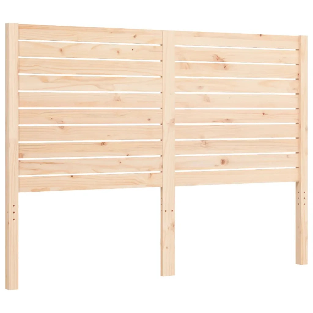 Letto matrimoniale | Letto per adulti | Giroletto senza Materasso 140x200 cm in Legno Massello di Pino