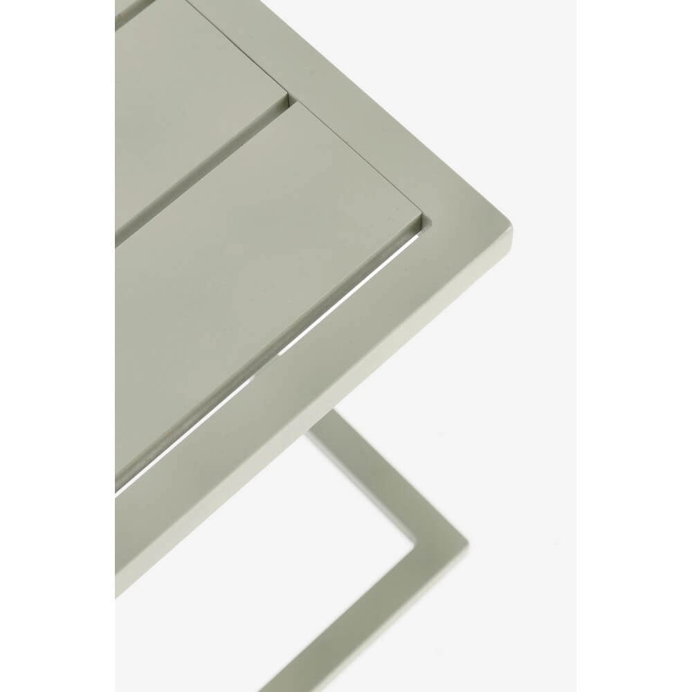 Set di 2 Tavolini da Giardino in Alluminio 40x40 cm - AURI