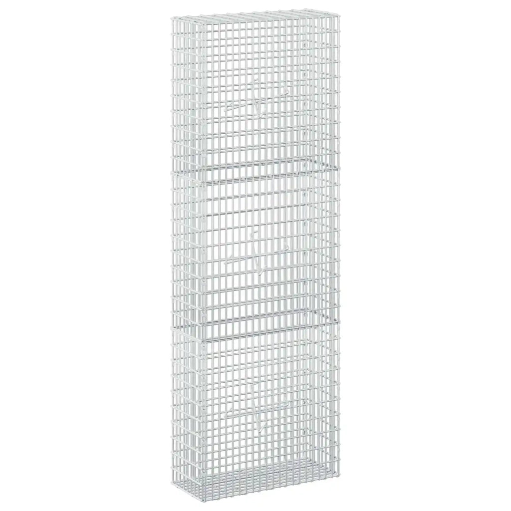 Gabione con Filo da 3,5 mm e Rete da 5x2,5 cm 50x20x150 cm 3461683