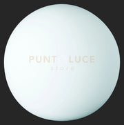 PINGPONG LAMPADA SFERA VETRO BIANCA D.20CM 1 LUCE ATTACCO E27