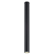 Lampada a sospensione Tecno 1XL in acciaio nero opaco