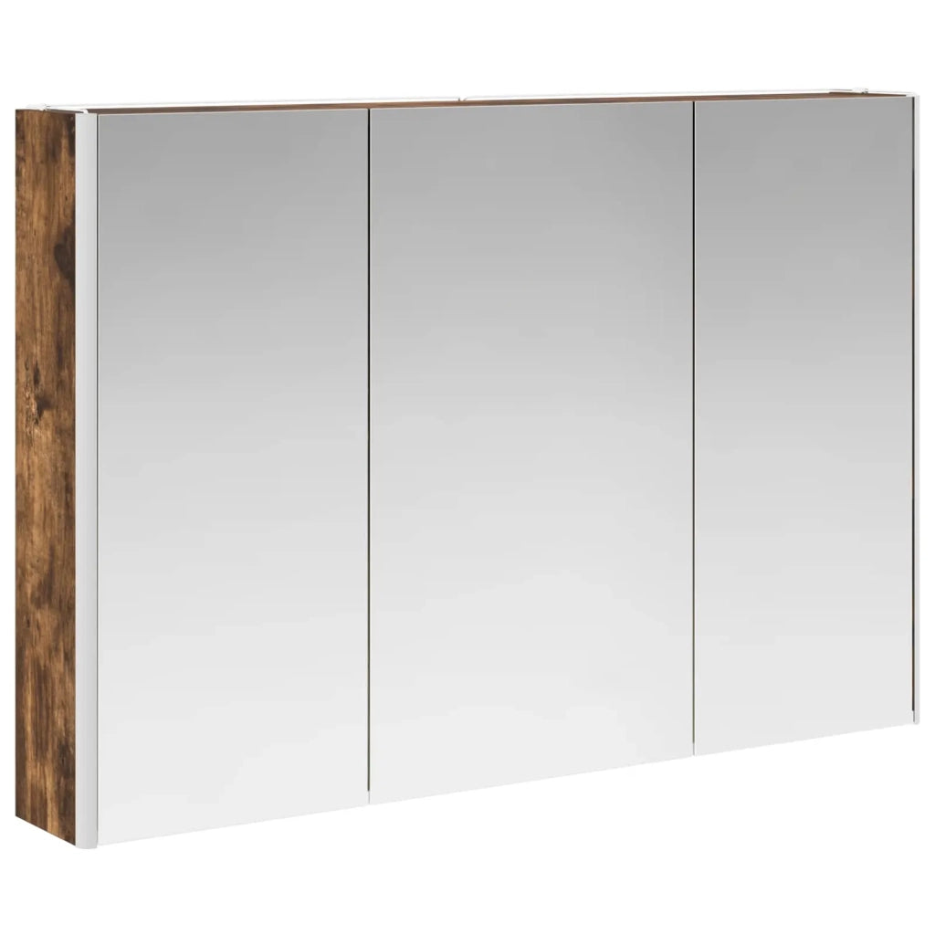 Set di mobili per il bagno 6 pcs Rovere Fumo 3407155