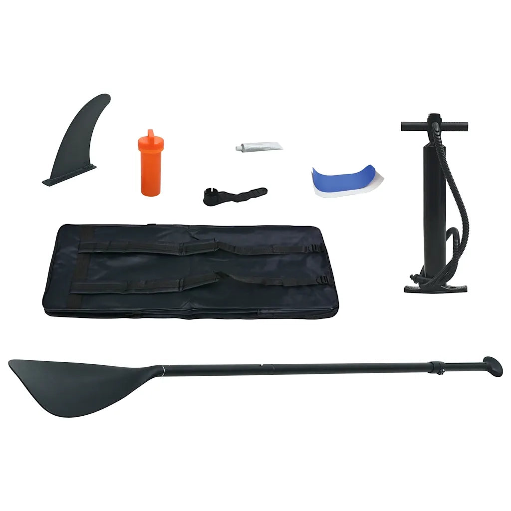 Set Tavola da SUP e Surf Gonfiabile Blu e Bianco CFW1414390