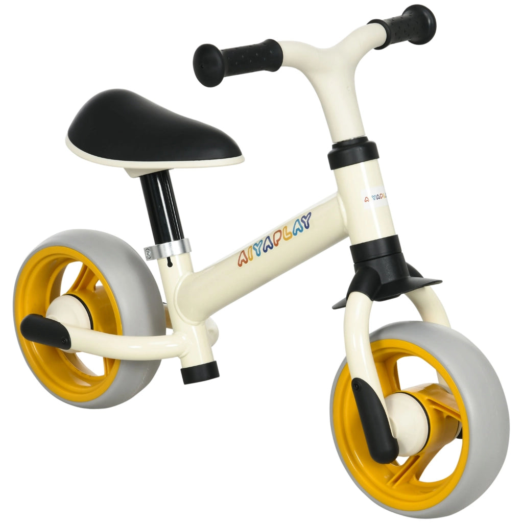 Bicicletta senza pedali bambini sedile regolabile ruote EVA 18-48 mesi ¨C Xylo ¨C Arancione