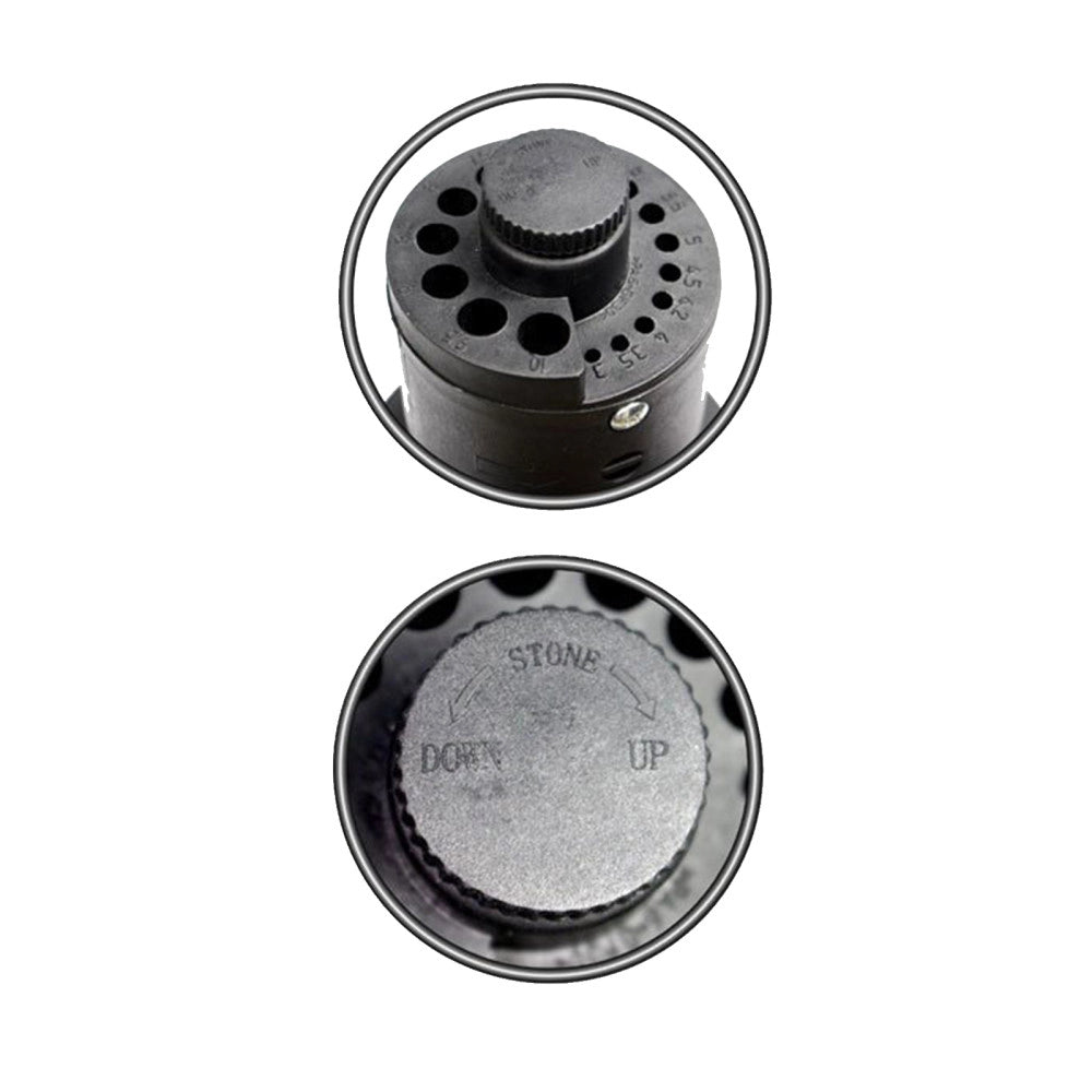 Trade Shop - Affila Punte Trapano Elettrico Affilatore Trapano Da 3 A 10 Mm Mola A Pietra 55w -