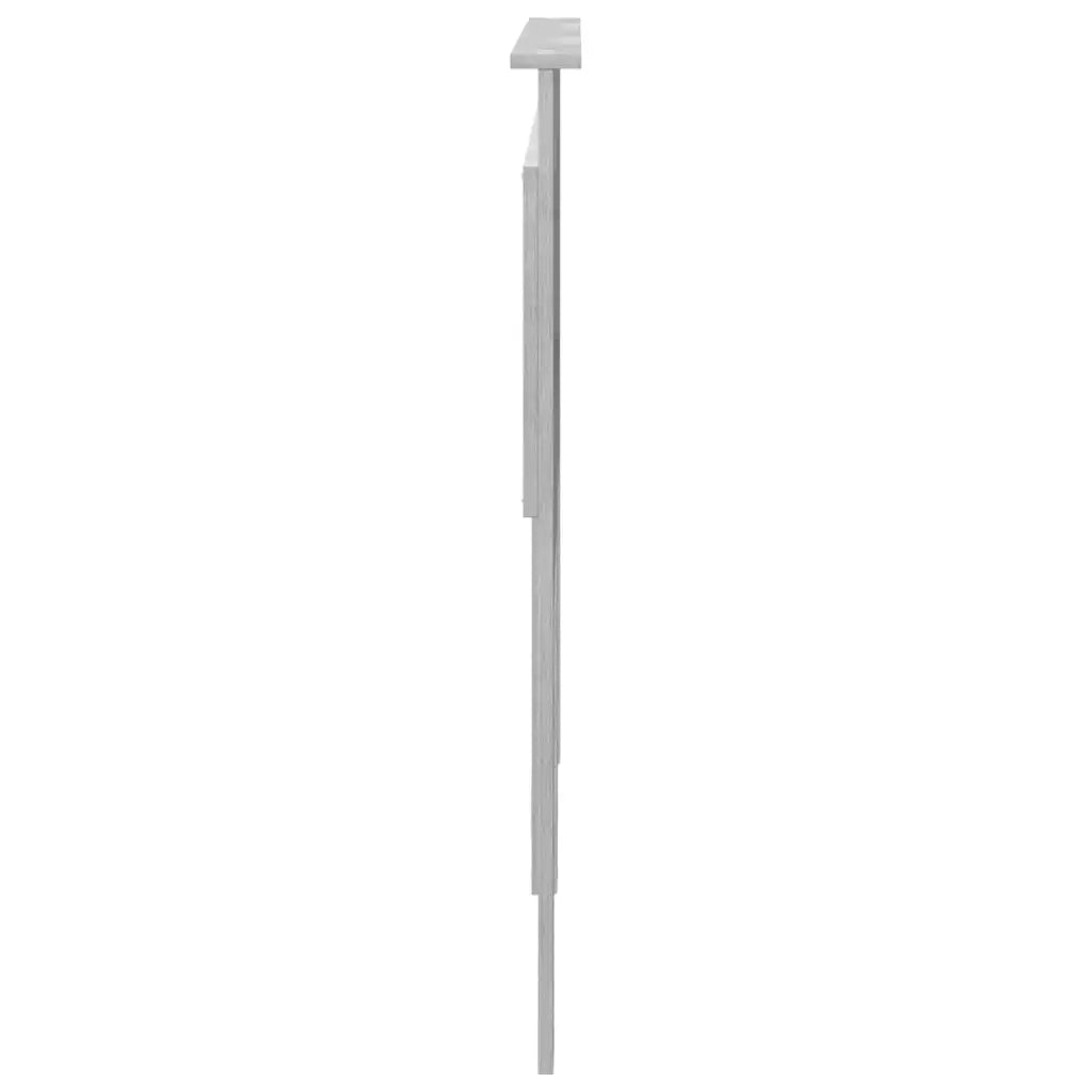 Testiera-Testata-Testiera Decorativa Grigio Sonoma 120 cm Legno multistrato 937111