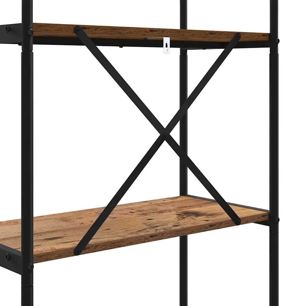 Libreria Legno vecchio 60 x 30 x 183 cm Legno multistrato 879909