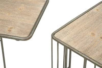 Tavolinetti Industry Coppia Cm 50.5X36X68-44X31X62