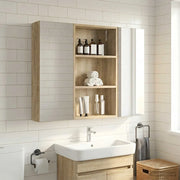 Armadio da bagno a muro Rovere Sonoma 40 x 14 x 70 cm 889361