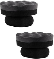 Applicatore per dressing di gomma - Grip a forma di esagono - 2 applicatori - Progettazione ergonomico - Sostenibile - Lavabile - Applicatore per gomma