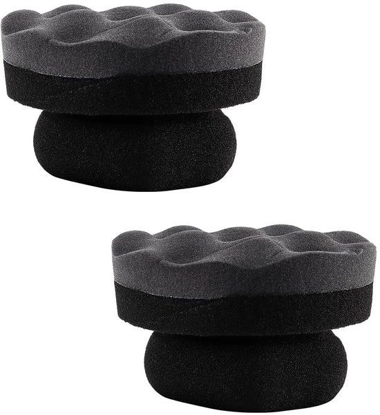 Applicatore per dressing di gomma - Grip a forma di esagono - 2 applicatori - Progettazione ergonomico - Sostenibile - Lavabile - Applicatore per gomma