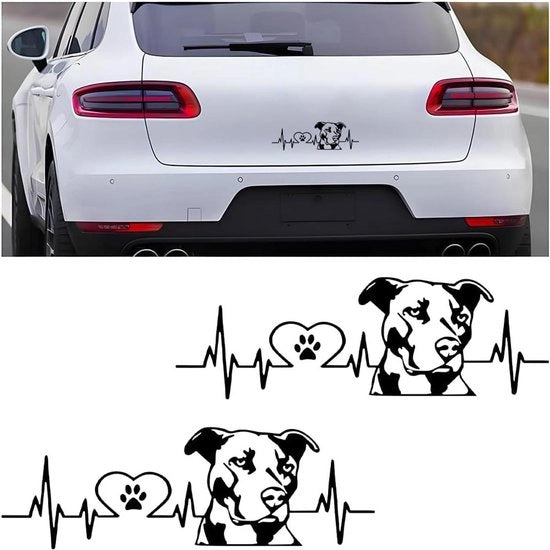 Set di adesivi per auto da 2 pezzi, decorazione carina e divertente per auto, laptop, parete - Adesivi autoadesivi autoadesivi - Decorazione per parete.