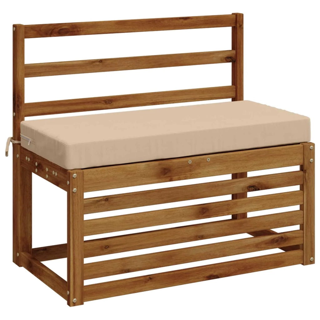 Cuscini per Panchina a 2 Pezzi SOEST 2 pz 100% Poliestere Crema 949509