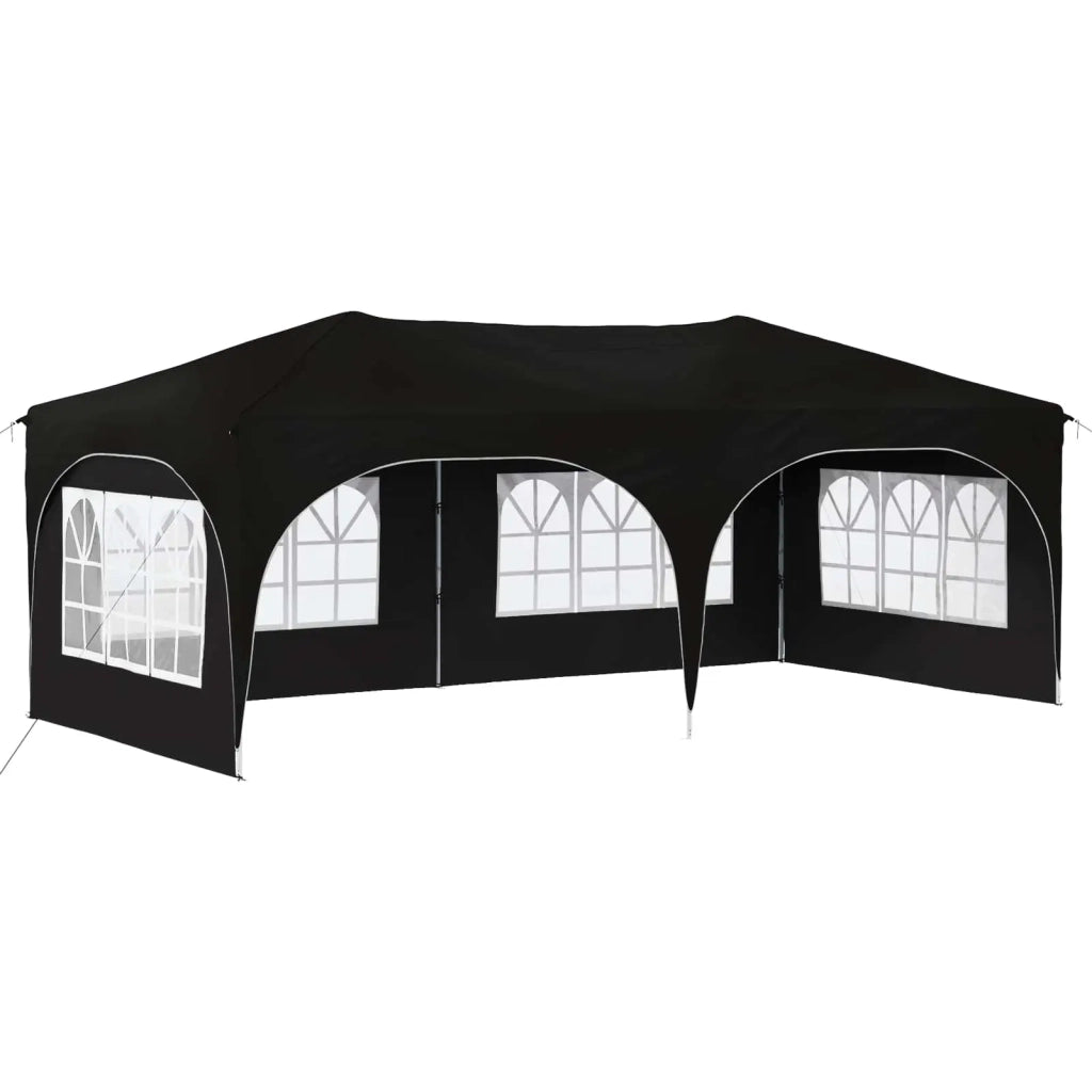 Tenda per feste a pop-up Nero 575 x 288 x 245 cm Tessuto Oxford 42019898