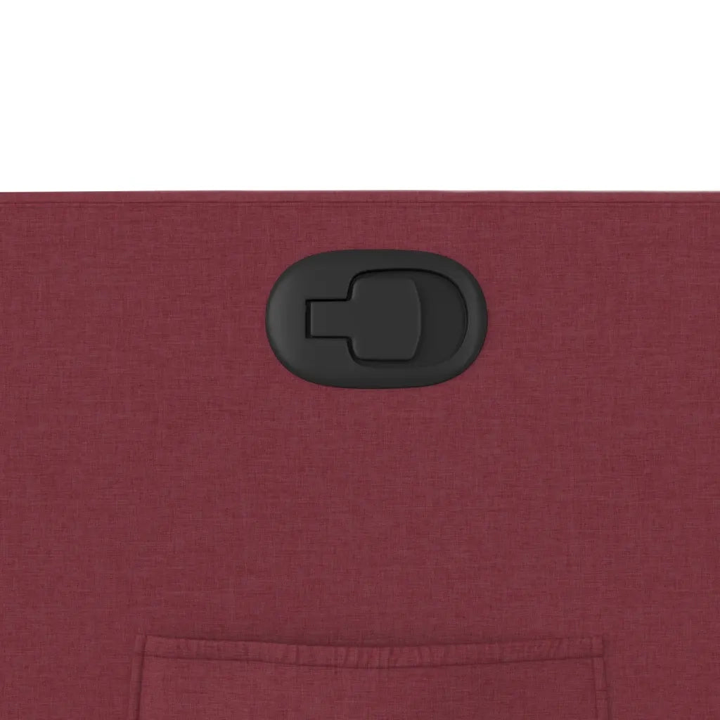 Divano Sedia-Poltrona Reclinabile in Tessuto Rosso Vino 563231