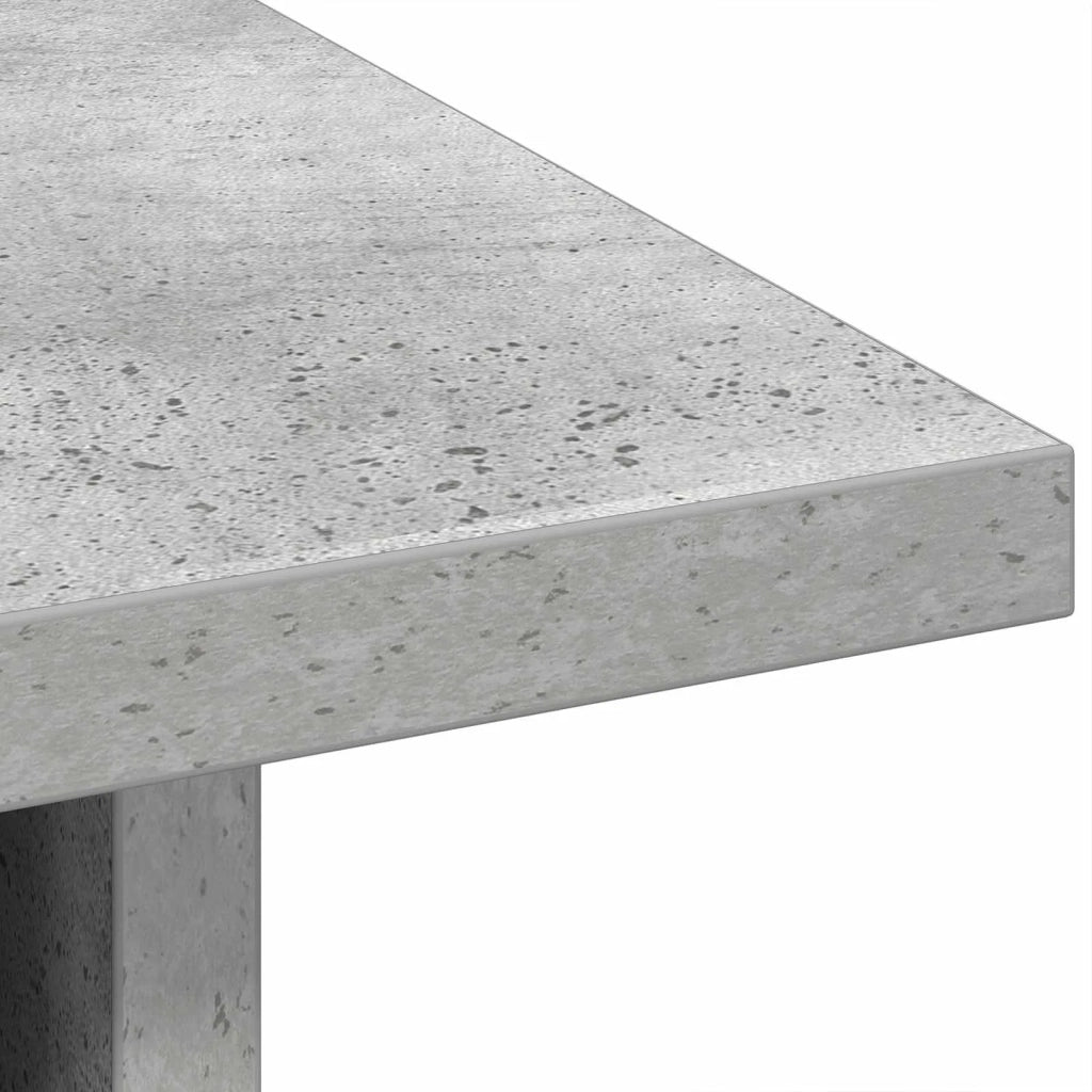 Comodino 2 pcs Grigio cemento 41 x 40 x 45 cm Legno multistrato 8000443