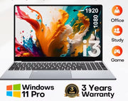 Notebook Pc Portatile 15,6" Intel Core i3 6100U Ram 16Gb, SSD 512Gb Win 11 Pro
